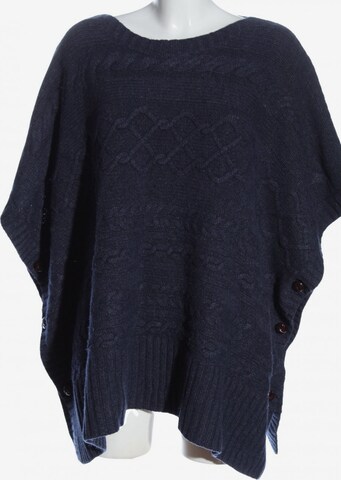 H&M Poncho XS-XL in Blau: predná strana