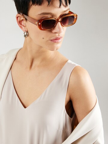 Chemisier 'PCFRANAN' PIECES en gris