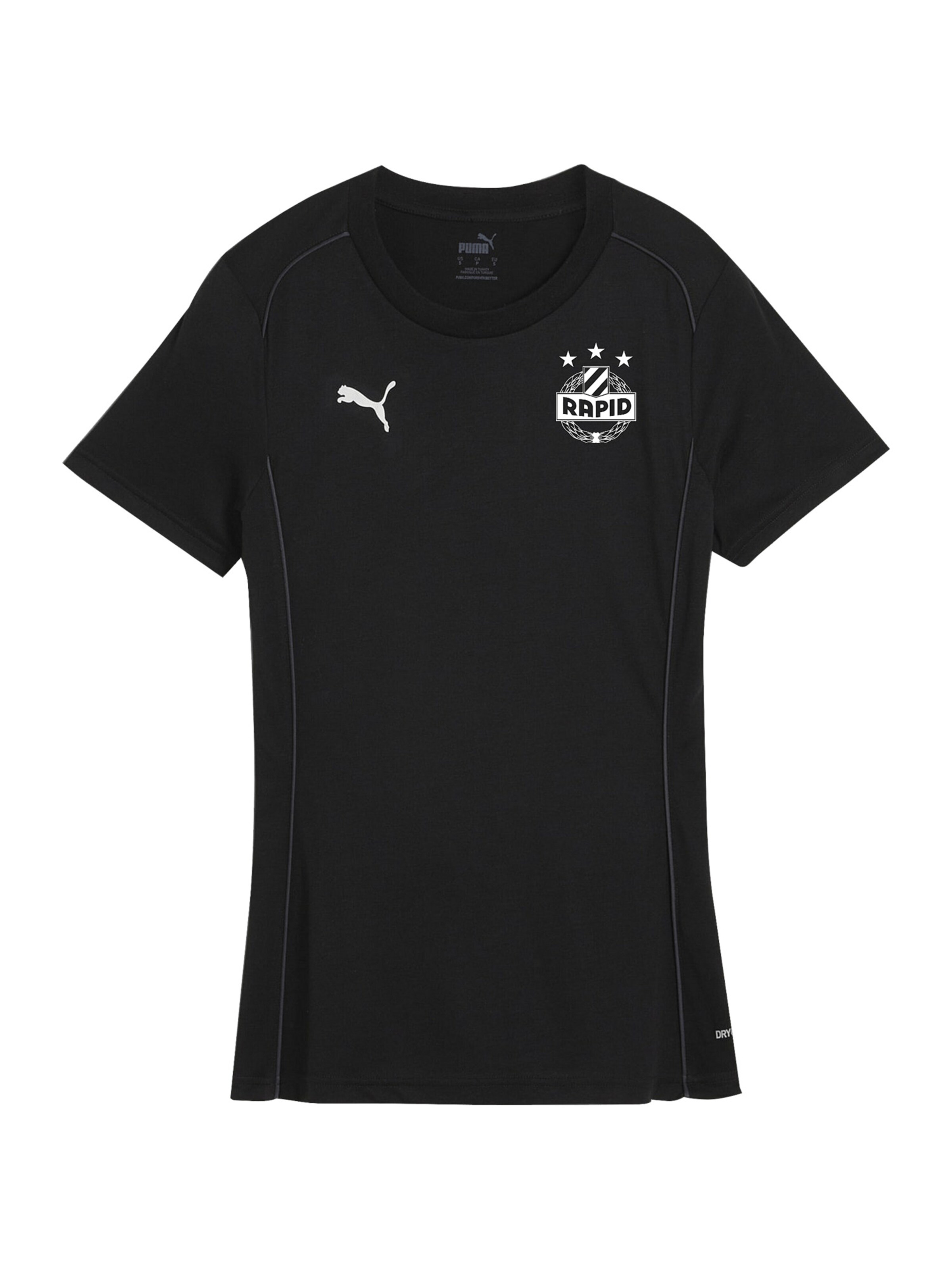 PUMA Funktionsshirt 'TeamFINAL' in Schwarz: Vorderseite