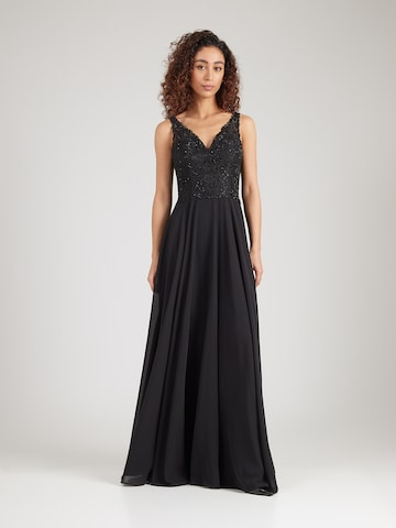 mascara Вечернее платье в Черный: спереди