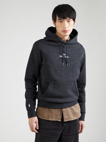 Sweat-shirt Polo Ralph Lauren en noir : devant