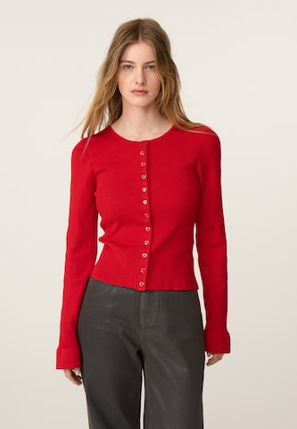 Fabienne Chapot Strickjacke in Rot: Vorderseite