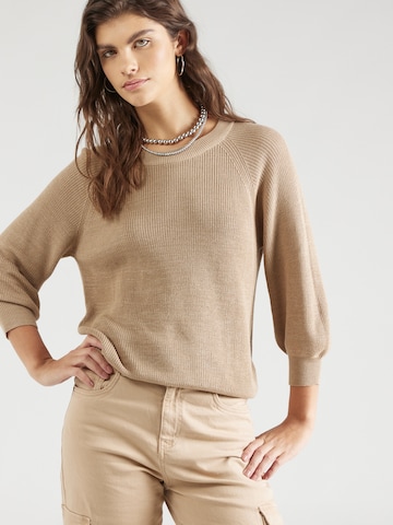 VERO MODA Neulepaita 'NEW LEX SUN' värissä beige