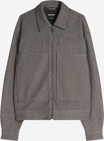 Bershka Jacke in Grau: Vorderseite