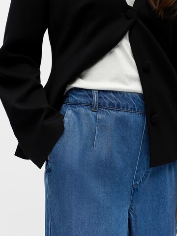 zils OBJECT Platas staras Džinsi 'OBJFRAME LISA'