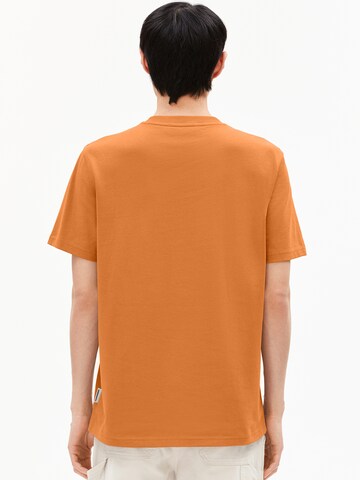 ARMEDANGELS T-Shirt MAARKOS in Orange