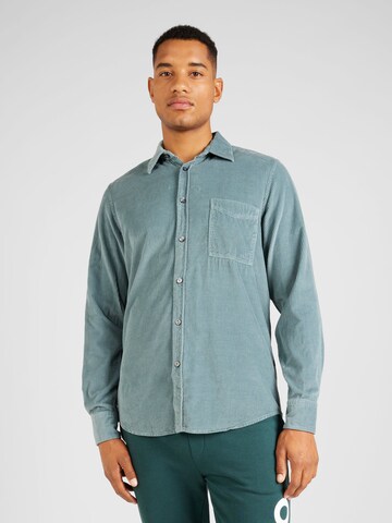 BOSS Regular fit Button Up Shirt 'Relegant 6' in Green: front