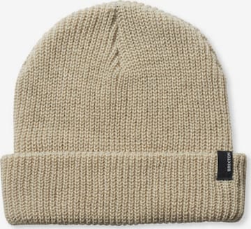 Brixton Beanie 'HEIST' in Beige: front