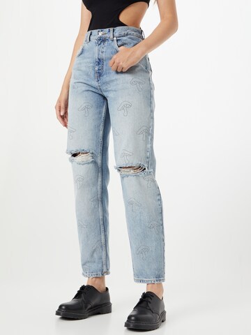 NEON & NYLON Loosefit Jeans 'MAY ROBYN' in Blau: Vorderseite