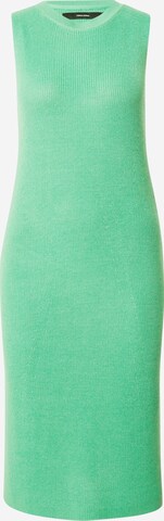 Robes en maille 'NEWLEXSUN' VERO MODA en vert : devant