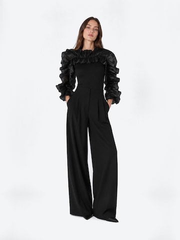 Maglietta 'Liliancras' di Crās in nero