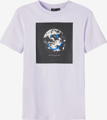 T-Shirt 'Tobe' LMTD en violet : devant