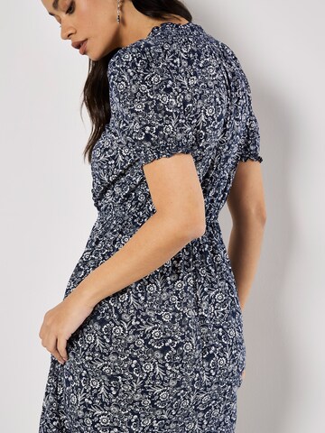 Robe ' ' Apricot en bleu