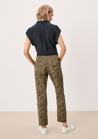 Regular Pantalon s.Oliver en vert