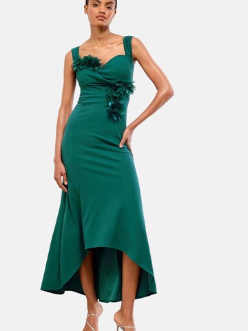 Lipsy Večerna obleka | modra barva: sprednja stran