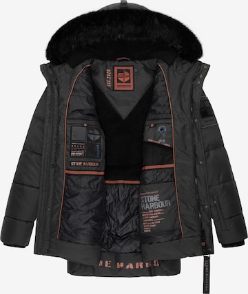 STONE HARBOUR Winter jacket 'Mironoo' in Black