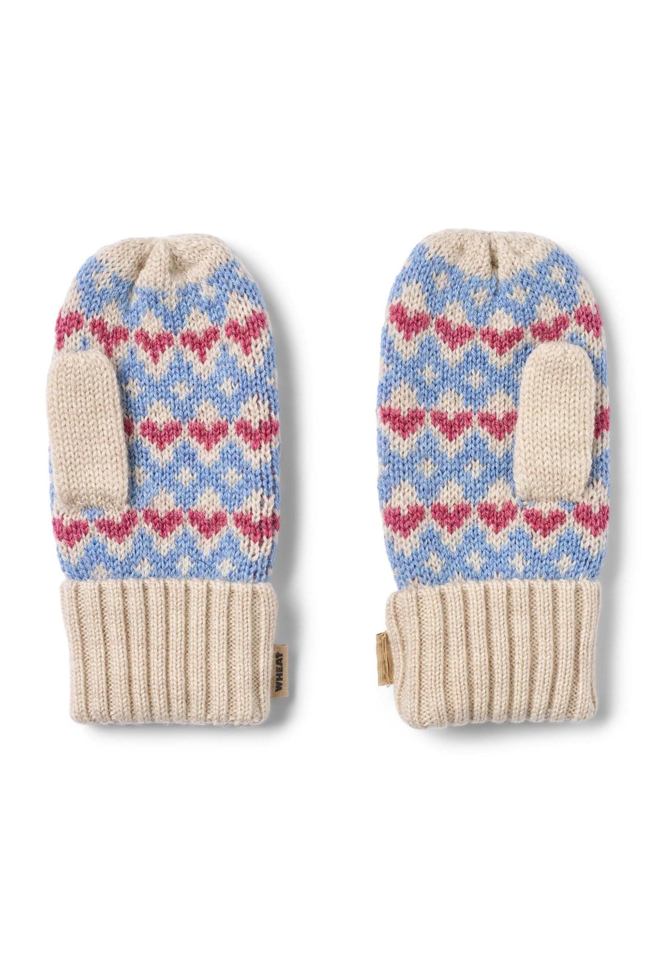 WHEAT Rukavice 'Haansi' – modrá