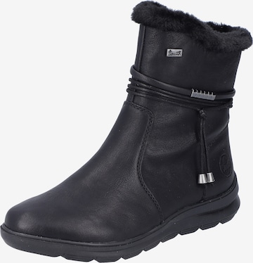 Bottines 'Z0070' Rieker en noir : devant