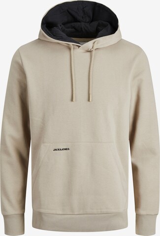 JACK & JONES Sweatshirt in Beige: predná strana