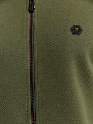 No Excess Zip-Up Hoodie in Green