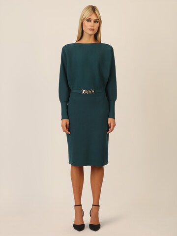 APART Strickkleid in Grün