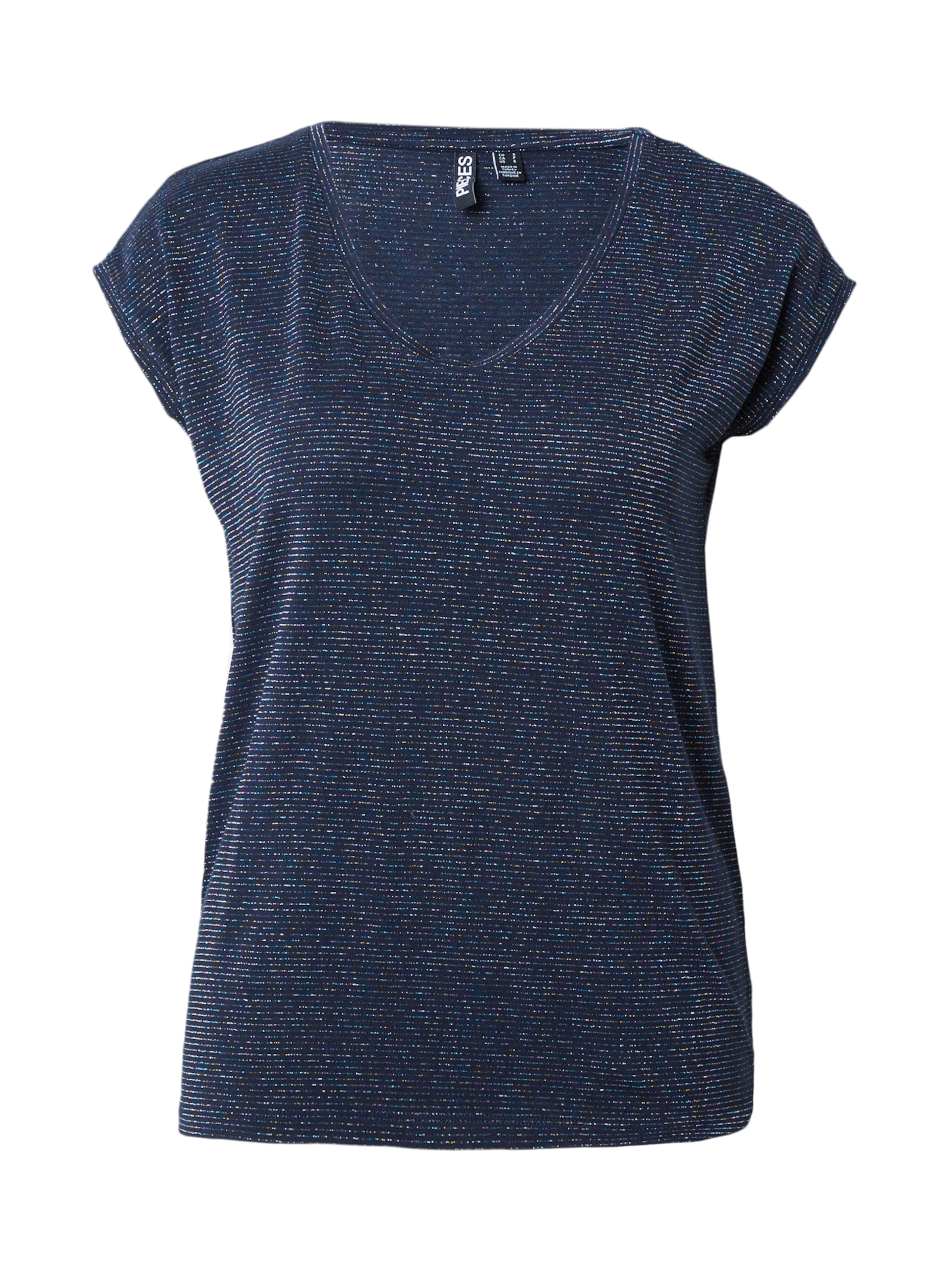 PIECES Shirt 'Billo' in Blue: front