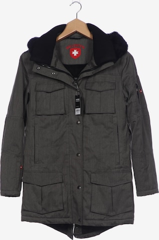 Wellensteyn Mantel M in Grau: Vorderseite