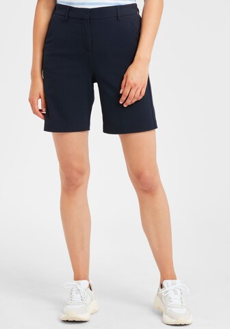 b.young Regular Chino trousers in Blue: front