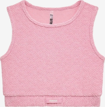 GUESS Top in Pink: predná strana