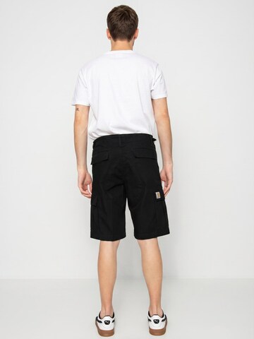 Carhartt WIP Baggy Cargojeans 'Aviation' in Zwart