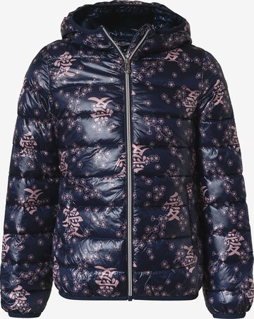 UNITED COLORS OF BENETTON Winter Jacket 'FUNZ FALL' in Blue: front