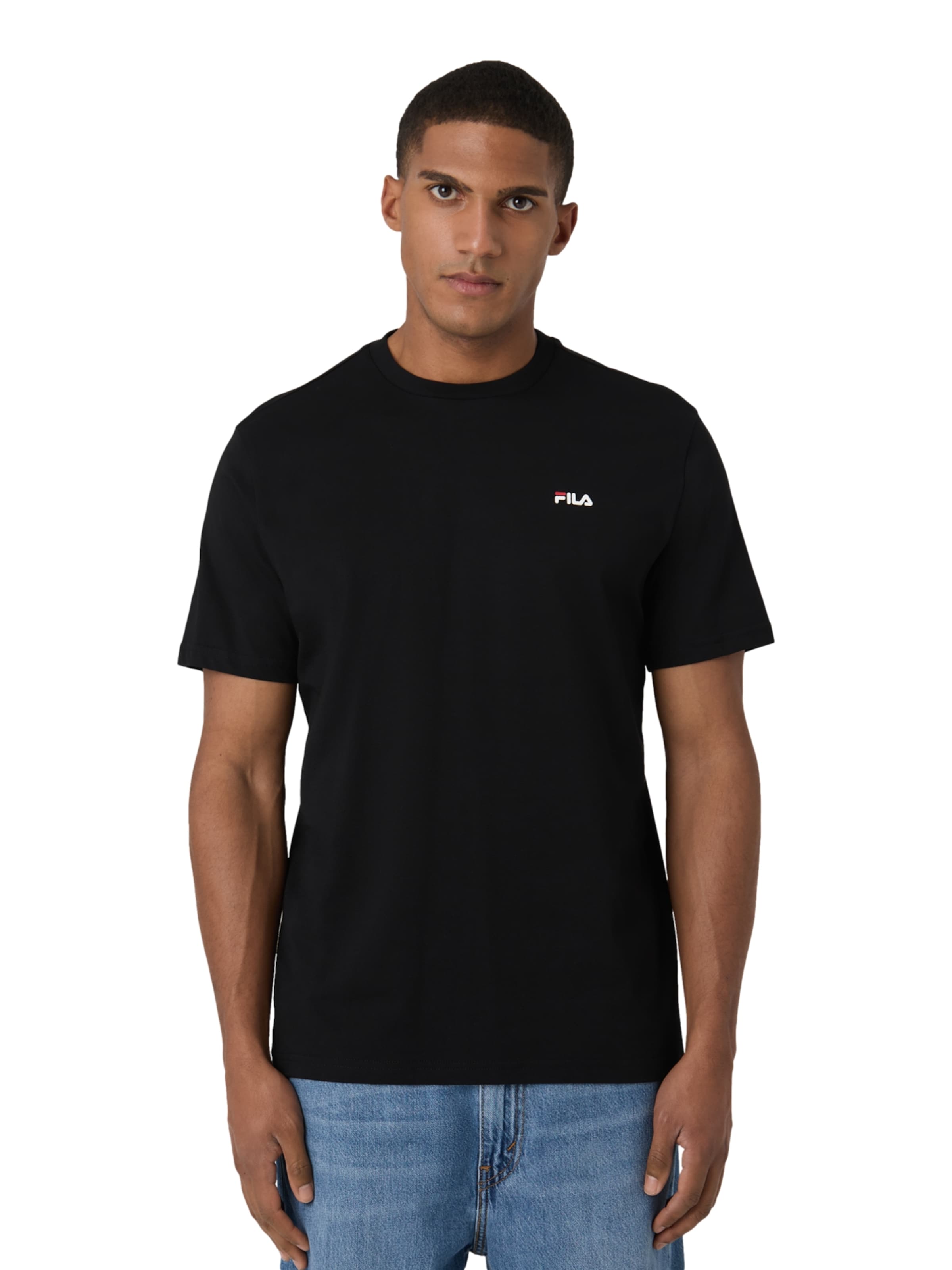 FILA T-Shirt 'LAAS' in Schwarz: Vorderseite