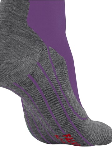 FALKE Athletic Socks 'RU4 Endurance' in Purple