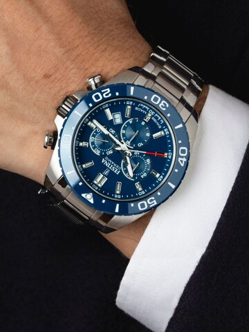 FESTINA Analogové hodinky 'Chronograph Chrono Swiss Made' – modrá