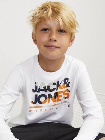 T-Shirt 'JJLuke' Jack & Jones Junior en bleu