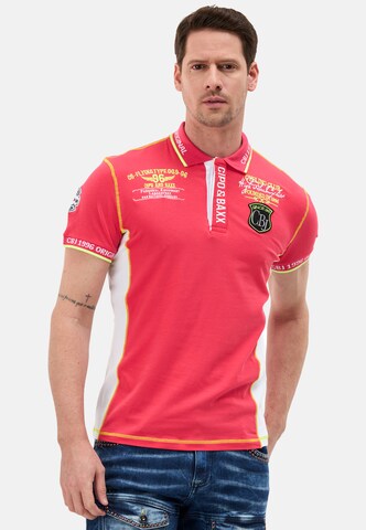 CIPO & BAXX Poloshirt in Rot