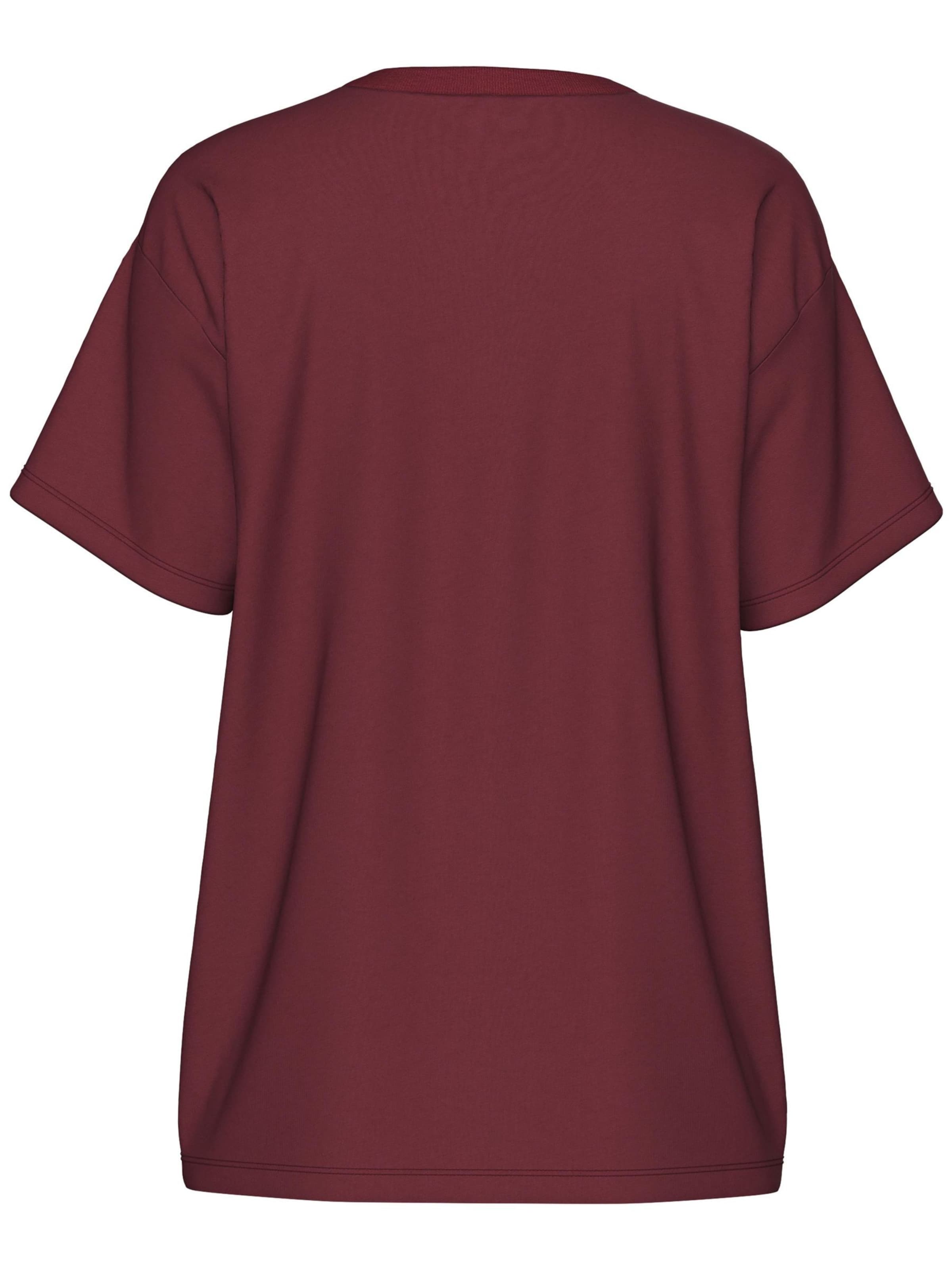 T-shirt 'PCSkylar' PIECES en rouge