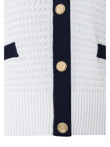 MORE & MORE Knitted Vest in White