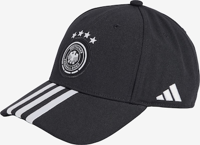 Sportinė kepurė 'DFB' iš ADIDAS PERFORMANCE, spalva – juoda / balta, Prekių apžvalga