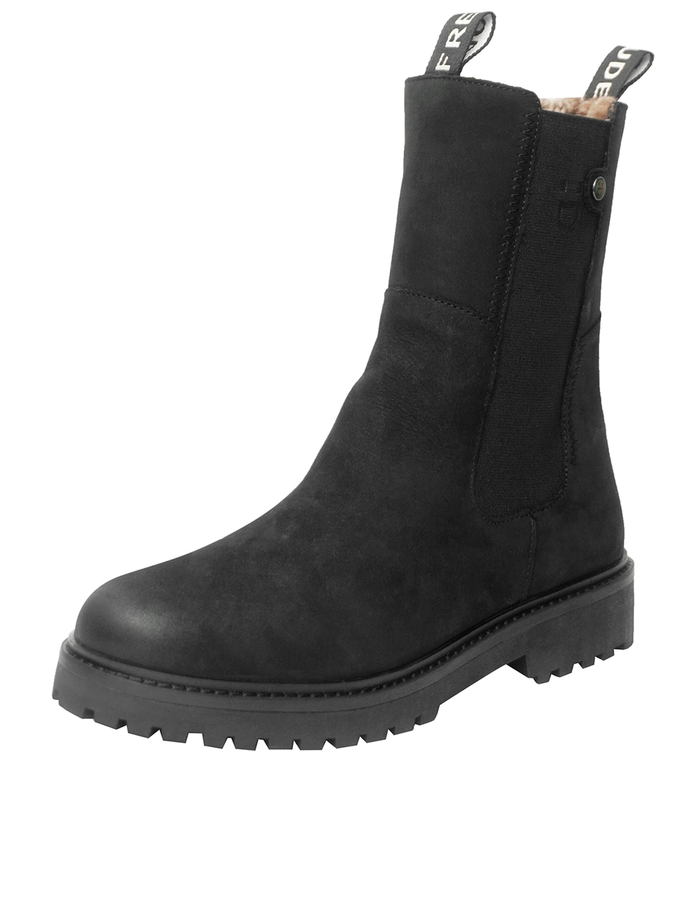 Chelsea Boots FREUDE en noir : devant