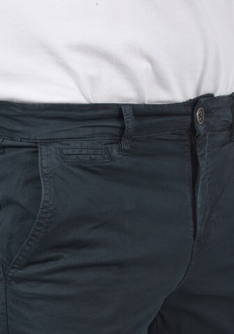 !Solid Normální Chino kalhoty 'Ron' – modrá