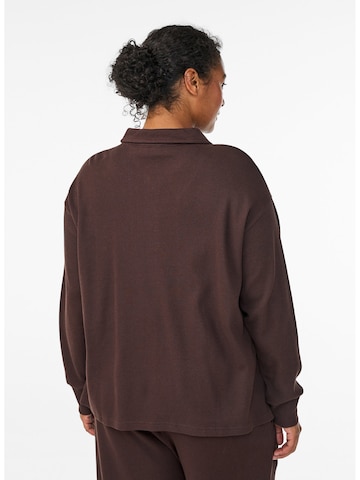 Zizzi Shirts 'Mronja' i brun