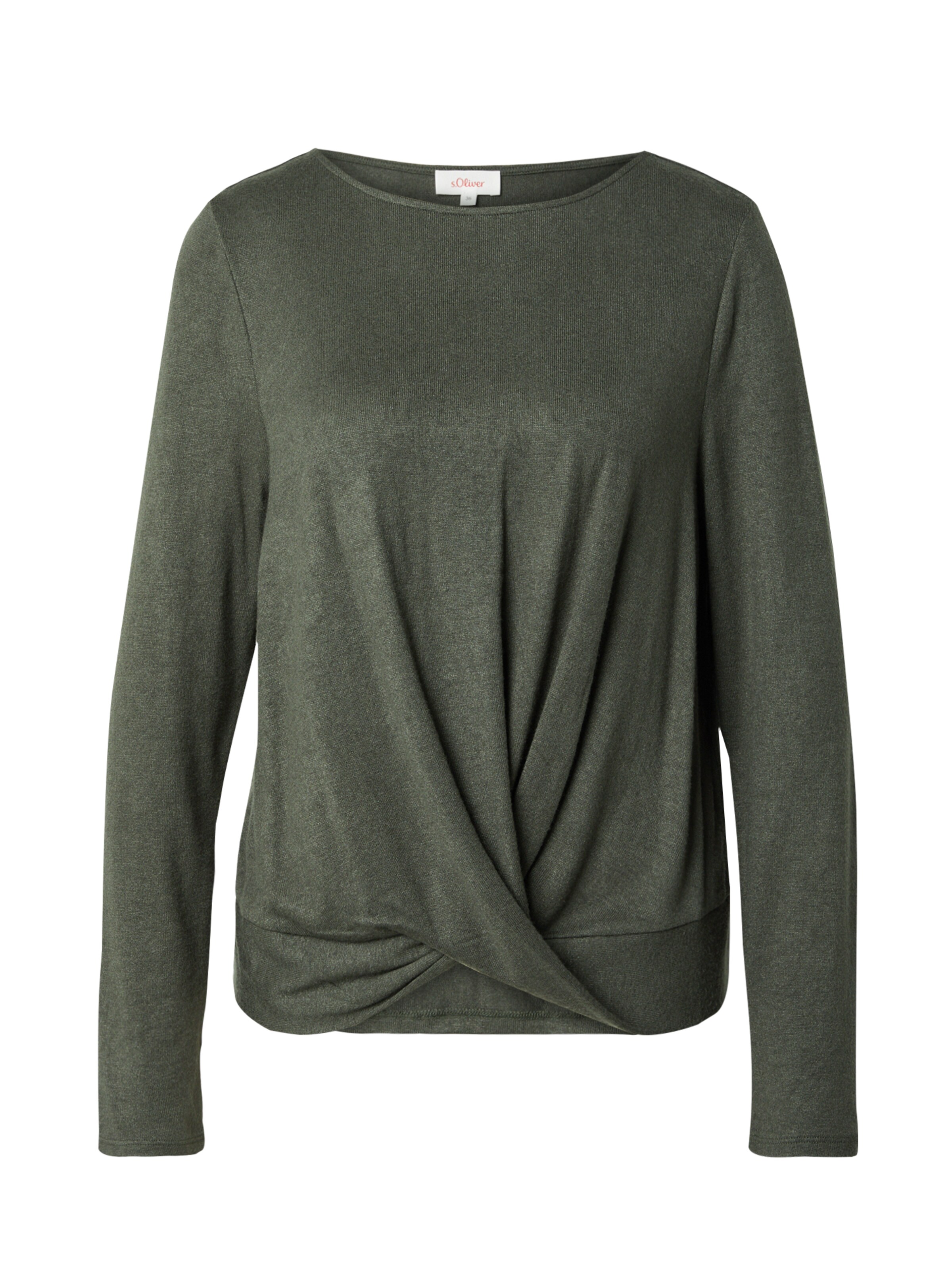 T-shirt s.Oliver en vert : devant