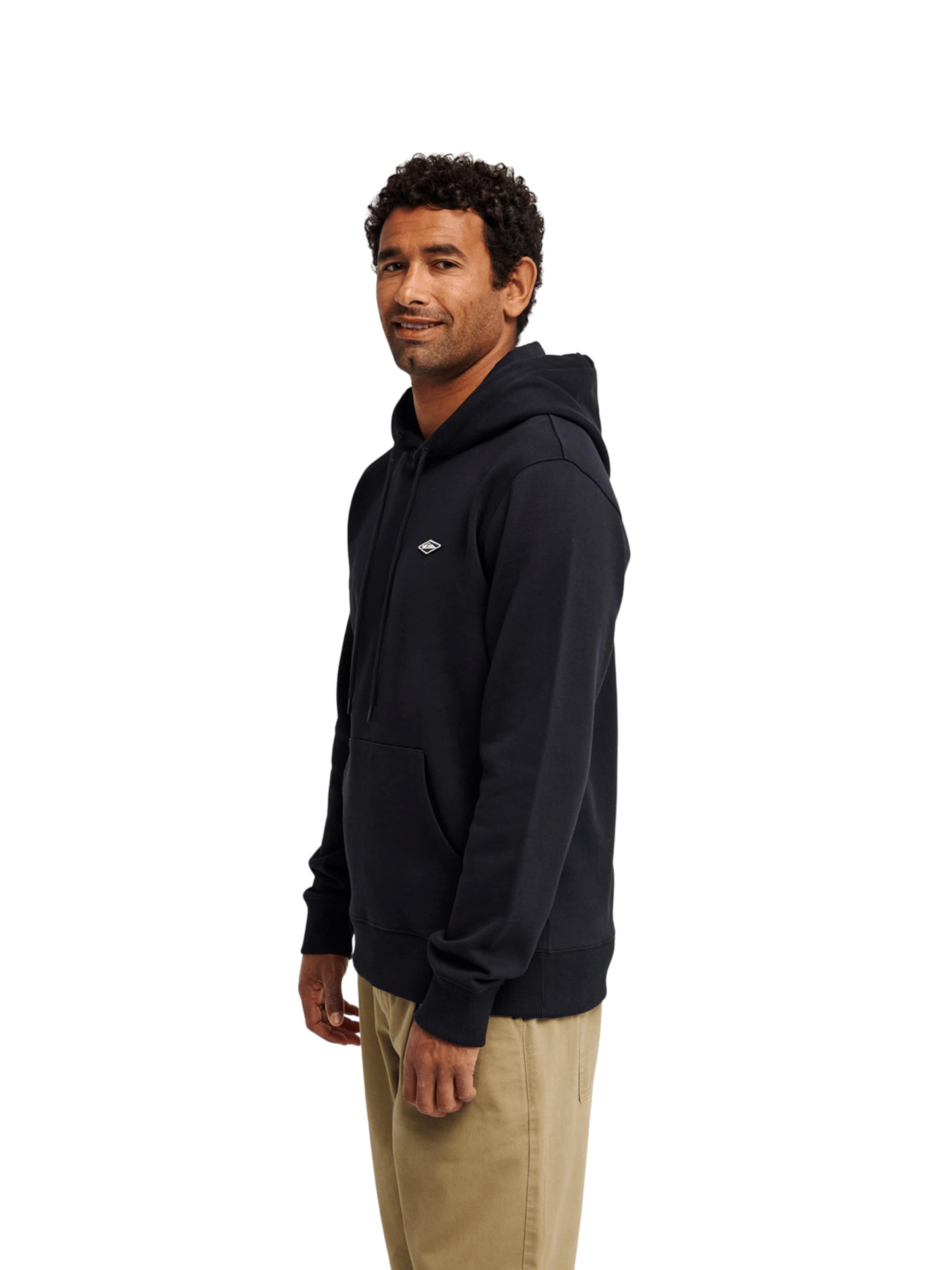 QUIKSILVER Sweatshirt 'Diamond' in Black