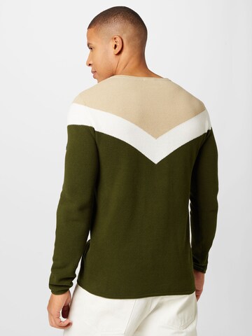 Key Largo Pullover 'RÜDIGER' i grøn