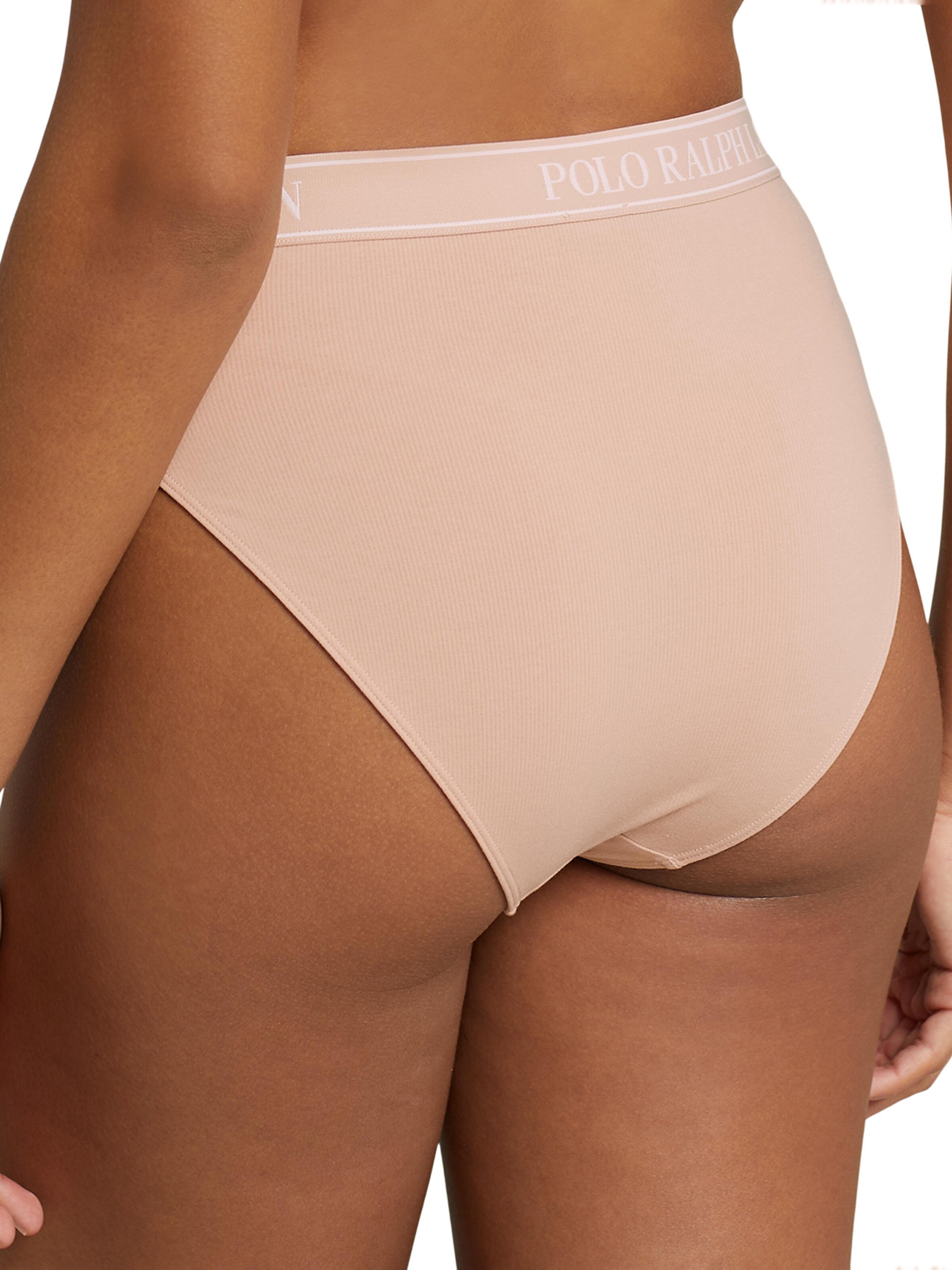 Polo Ralph Lauren Slip ' High Waist ' in Beige