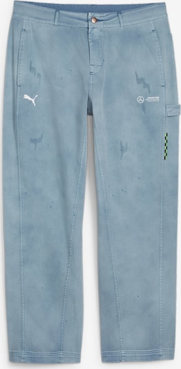 PUMA Workout Pants in Blue / White, Item view