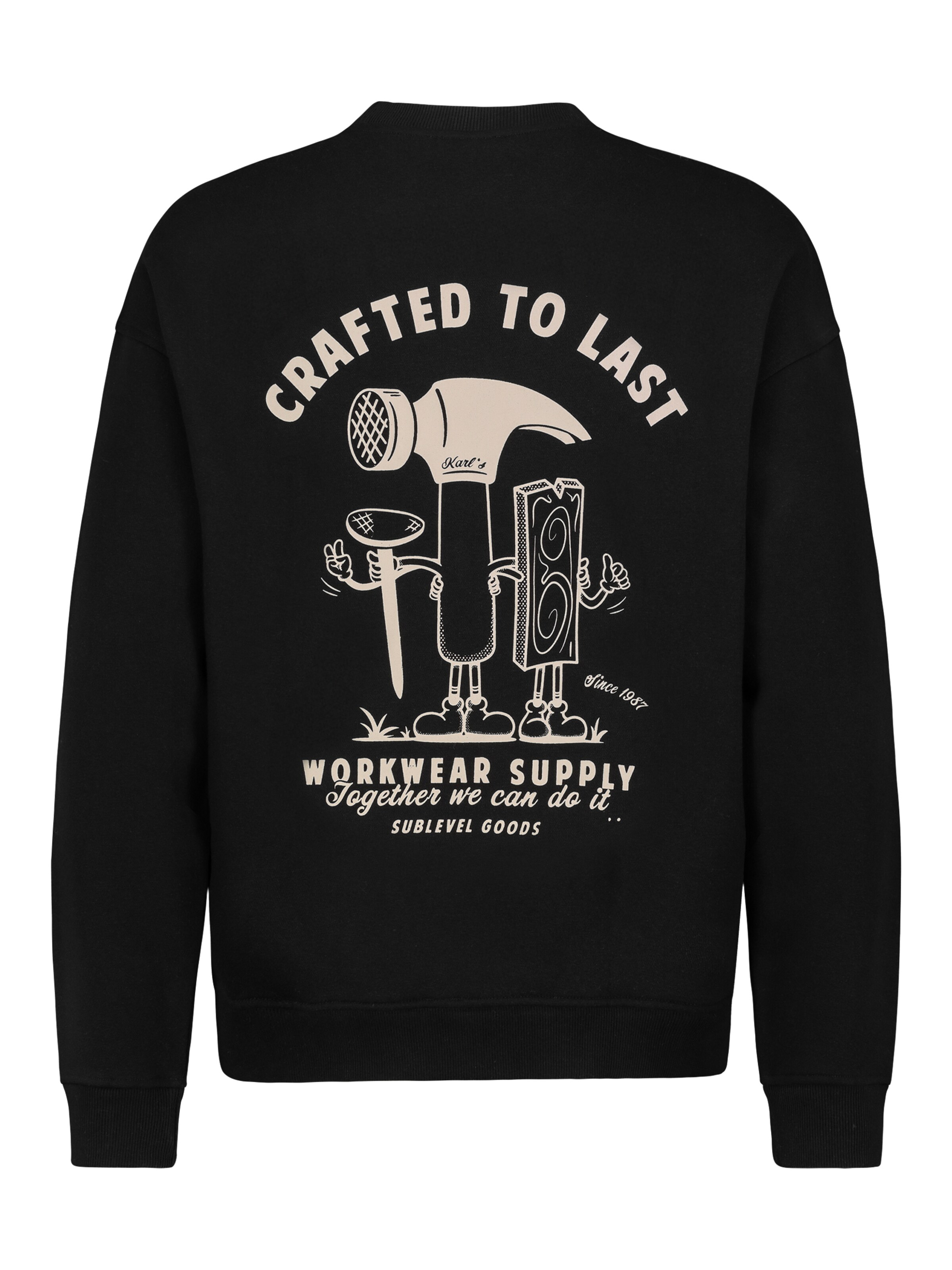 Sublevel Sweatshirt in Black