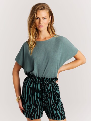 PROTEST Shirt 'PRTLouas' in Green: front