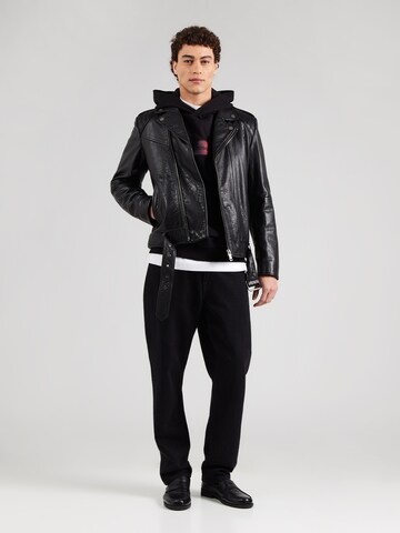 HUGO Sweatshirt 'Dano' in Black